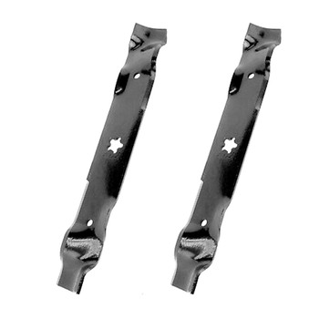 Husqvarna OEM 54" ROUND HOLE MULCH BLADE 586515102 (2 Pack)