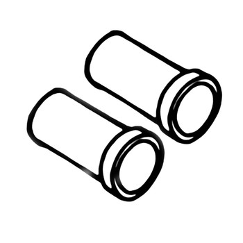 Husqvarna OEM PIN CLEVIS; 1/2 X 1 590866401 (2 Pack)