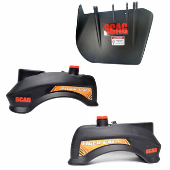 Fuel Tanks And Chute Kit For Scag STCII-52V-25CV-EFI  TIGER CAT II 52" Command PRO® EFI - 25HP