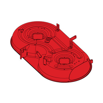 Cub Cadet - Part 983-05185C-0637 - 42" Deck Shell (OEM part) - Image 1
