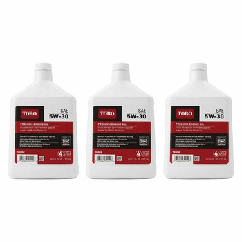 TORO 5W30 Winter Oil - 20 oz 38908 Pack(x6) For 38752 Snow Blower