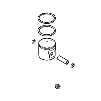 Echo OEM  P021007450 - PISTON KIT - Echo Original Part - Image 1