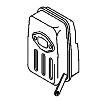 Echo OEM P021008900 - MUFFLER ASSEMBLY  - Echo Original Part