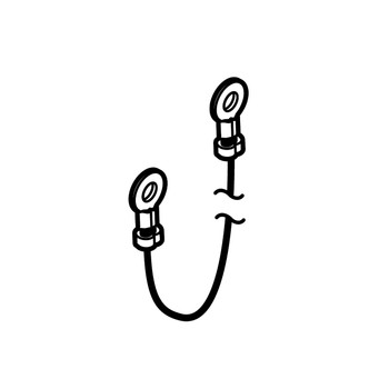 Echo OEM V485001180 - WIRE, LEAD L=195MM - Echo Original Part