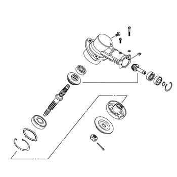 Echo OEM P021013353 - GEAR CASE ASSEMBLY - Echo Original Part