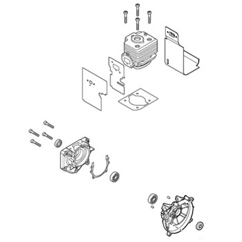 Echo OEM  SB1109 - SHORT BLOCK FOR PB-760LN - Echo Original Part - Image 1