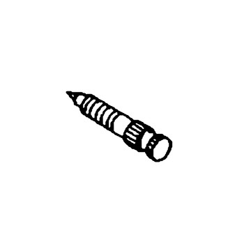 Echo OEM  12531807360 - NEEDLE IDLE - Echo Original Part - Image 1