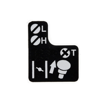 Echo OEM  89012147530 - LABEL CHOKE - Echo Original Part - Image 1