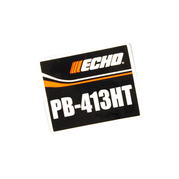 Echo OEM X503004290 - LABEL, MODEL - Echo Original Part