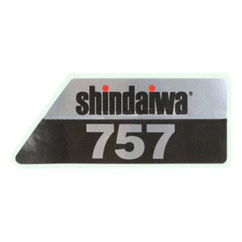 Shindaiwa OEM X504004400 - Label Name Plate C - Shindaiwa Original Part - Image 1