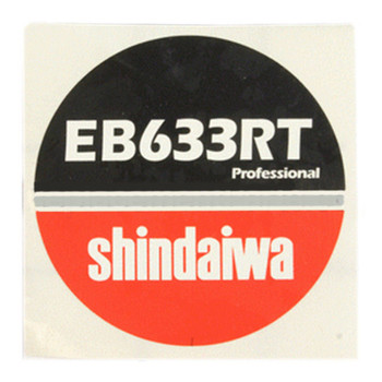 Shindaiwa OEM X503009320 - Label Model - Shindaiwa Original Part - Image 1