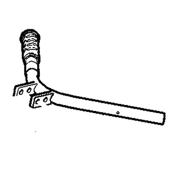 Scag OEM 451938 - V-BAR WELDMENT - Scag Original Part