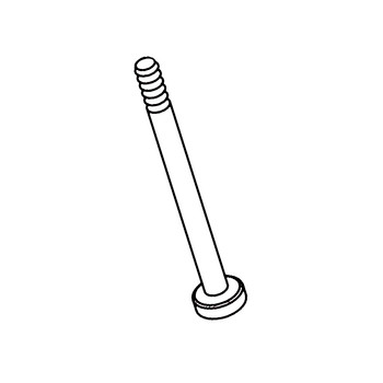 Scag OEM 04014-06 - CAPSCREW, 1/2-13 X 4.00 FHHS - Scag Original Part - Image 1