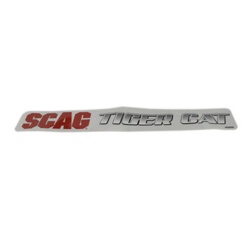 Scag OEM 483839 - DECAL, SCAG TIGER CAT - Scag Original Part - Image 1