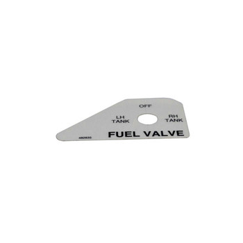 Scag OEM 482835 - DECAL, FUEL SHUT-OFF - Scag Original Part - Image 1