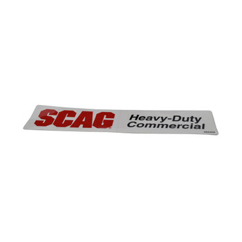 Scag OEM 484453 - DECAL, SCAG HEAVY DUTY