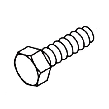 Scag OEM 04001-28 - BOLT, HEX HEAD, 7/16-14 X 1-1/4" - Scag Original Part - Image 1