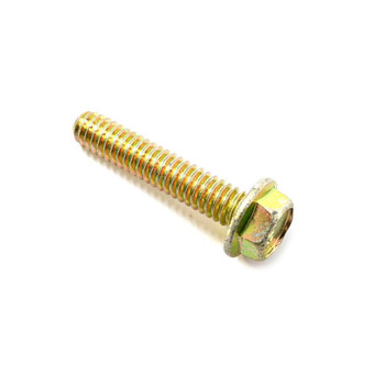 Scag OEM 04017-07 - Cap Screw 1/4-20X1.25 Serrated Flange Hex Head Z - Scag Original Part - Image 1