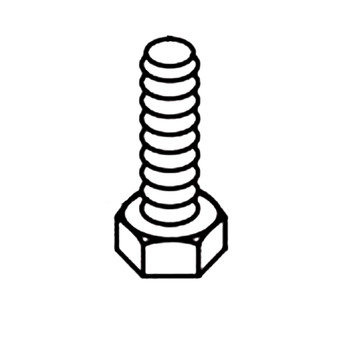 Scag OEM 04001-53 - BOLT, HEX HEAD, 5/16-18 X 2-1/2" - Scag Original Part - Image 1