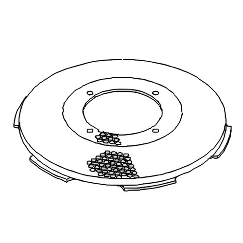 Briggs and Stratton OEM 691191 - SCREEN-ROTATING Briggs and Stratton Original Part - Image 1