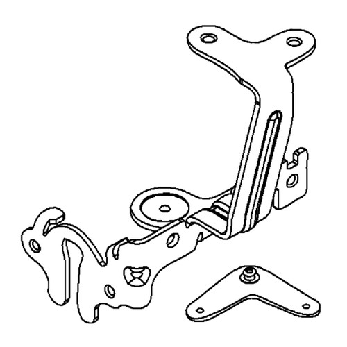 Briggs and Stratton OEM 799510 - BRACKET-CHOKE CONTROL Briggs and Stratton Original Part - Image 1