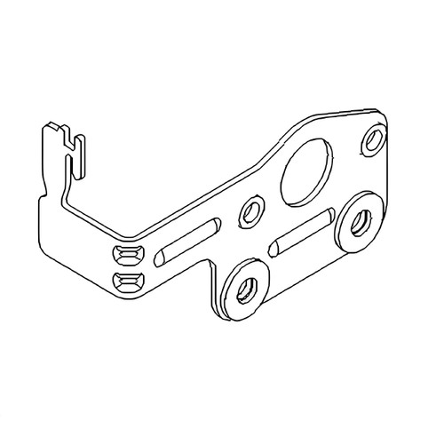 Briggs and Stratton OEM 692982 - BRACKET-CONTROL Briggs and Stratton Original Part - Image 1