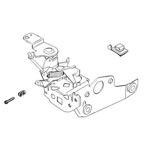 Briggs and Stratton OEM 692150 - BRACKET-CONTROL Briggs and Stratton Original Part - Image 1