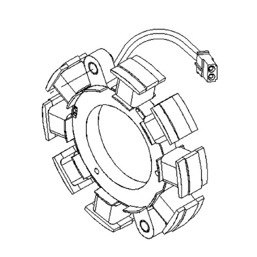 Briggs and Stratton OEM 799843 - ALTERNATOR Briggs and Stratton Original Part - Image 1