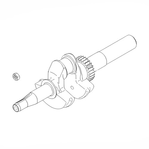 Briggs and Stratton OEM 797075 - CRANKSHAFT Briggs and Stratton Original Part - Image 1