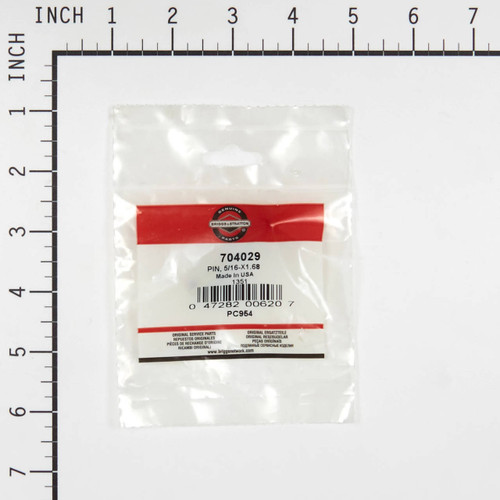 Briggs and Stratton OEM 704029 - PIN 5/16-X1.68 Briggs and Stratton Original Part - Image 1