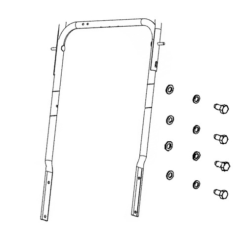 Briggs and Stratton OEM 709862 - KIT-LOWER HANDLE Briggs and Stratton Original Part - Image 1