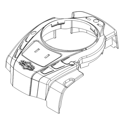 Briggs and Stratton OEM 596584 - HOUSING BLOWER Briggs and Stratton Original Part - Image 1