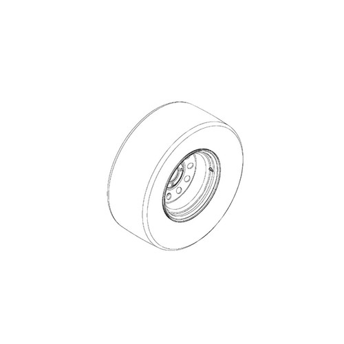 Husqvarna OEM 521964101 - Tire Assembly 23X9 50-12 - Husqvarna Original Part