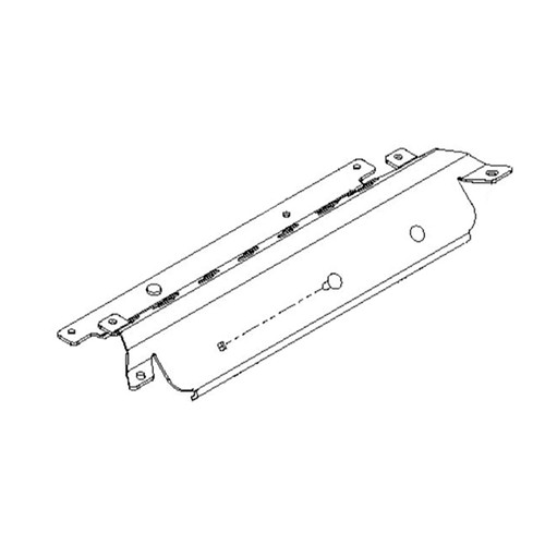 Husqvarna OEM 522740709 - Foot Rest Med Blk - Husqvarna Original Part - Image 1