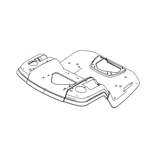 Husqvarna OEM 532441208 - Fender Pnt Tx Gt Ch/Fw/Dl Husq - Husqvarna Original Part - Image 1