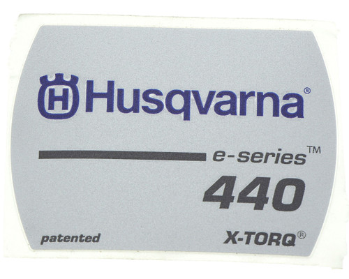 Husqvarna OEM 544463601 - Label 440 Starter - Husqvarna Original Part - Image 1