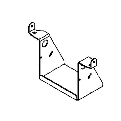 Husqvarna OEM 587048702 - Bracket Pnt Battery Blk - Husqvarna Original Part - Image 1