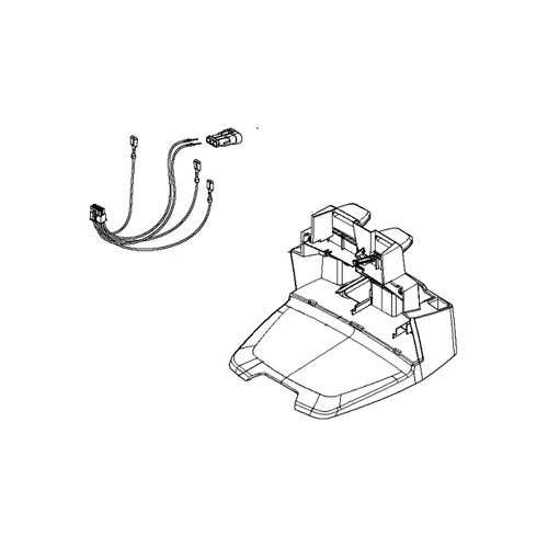 Husqvarna OEM 588416101 - Housing Assy Charging Station - Husqvarna Original Part - Image 1