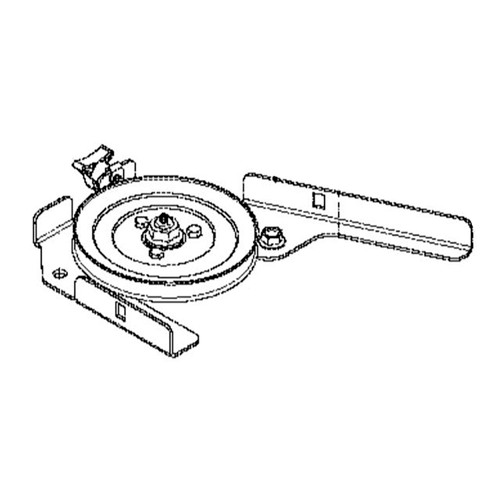 Husqvarna OEM 582463203 - Bracket Pulley Cover Left Hand Pnt - Husqvarna Original Part