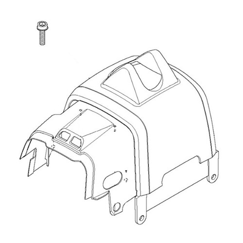 Husqvarna OEM 544142002 - Cylinder Cover - Husqvarna Original Part