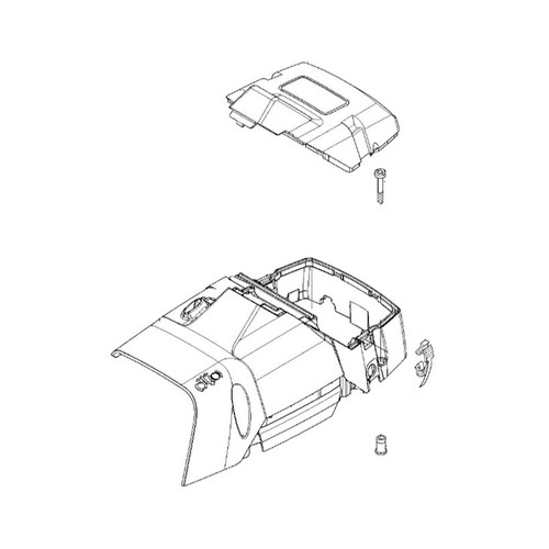 Husqvarna OEM 574458203 - Cylinder Cover Assembly Gz7100 Spa - Husqvarna Original Part