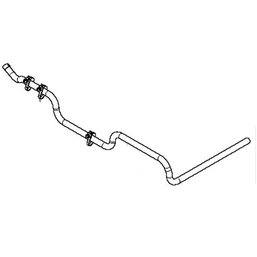 Husqvarna OEM 587044833 - Hose 1/4 Low Perm Fuel Ln 33 - Husqvarna Original Part PACK OF 5
