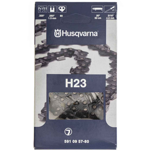 Husqvarna OEM 591095780 - 20 Chain H23-80 325 050 - Husqvarna Original Part