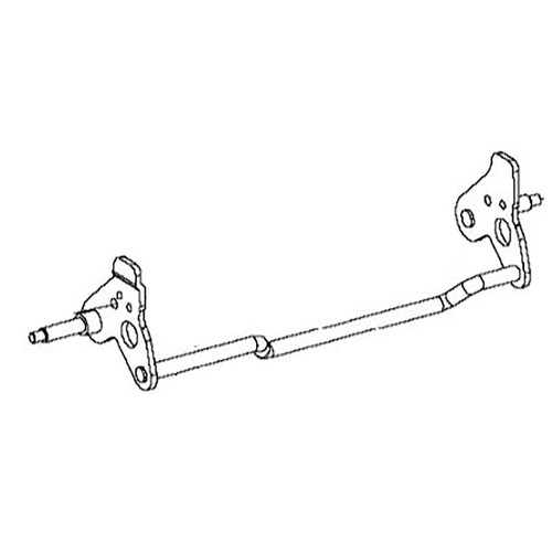 Husqvarna OEM 589757801 - Shaft Assembly Rear #26300298401 - Husqvarna Original Part