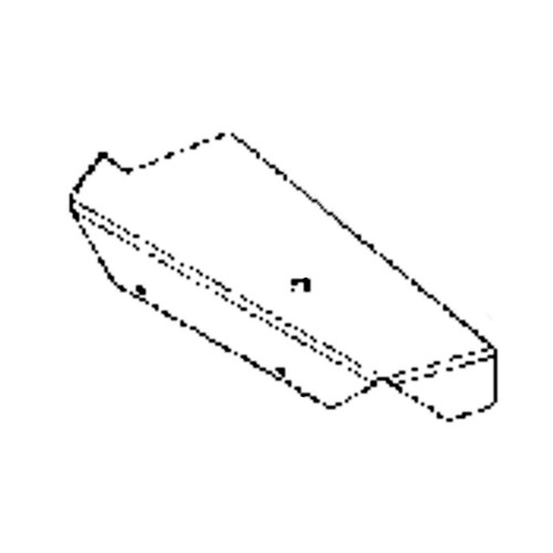 Husqvarna OEM 592770102 - Shield Right Hand Spindle 52 Fl Walk 51 - Husqvarna Original Part