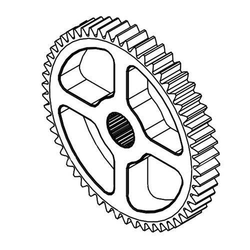 Hydro Gear OEM 52108 - Gear 54t - Hydro Gear Original Part - Image 1