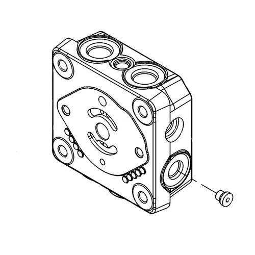 Hydro Gear OEM 9005110-4400 - Plug 7/16-20 Metal - Hydro Gear Original Part - Image 1