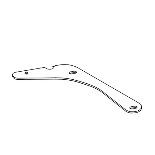 Hustler OEM 112461 - CATCHER CHUTE BRACE 48 IN DECK - Hustler Original Part