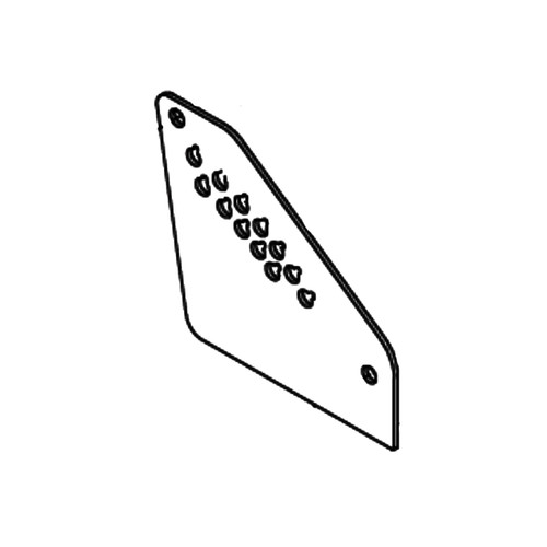 Hustler OEM 550216 - ADJUSTMENT DECK PLATE - Hustler Original Part