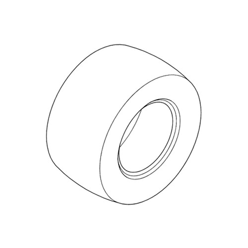 Hustler OEM 607801 - TIRE B4R 23 X 9.5 10 BIG BITE - Hustler Original Part